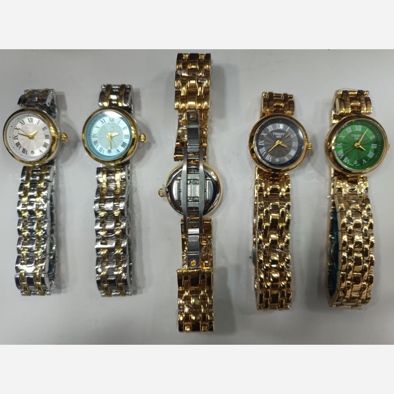 ساعت مچی زنانه بند استیل رنگ ثابت تیسوت Tissot