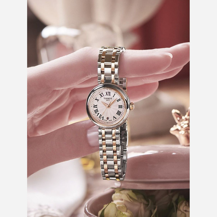 ساعت مچی زنانه بند استیل رنگ ثابت تیسوت Tissot