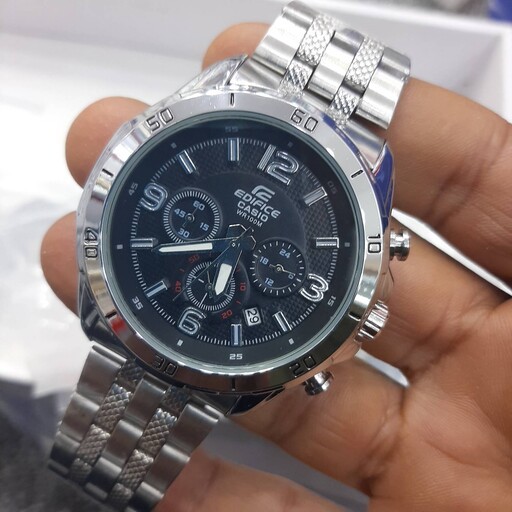 ساعت مچی مردانه 3 موتور فعال کرنوگراف کاسیو ادیفایس Casio