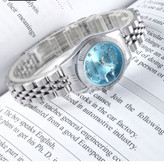 ساعت مچی زنانه بند استیل ضداب رولکس دیت جاست کیفیت مستر Rolex datejust