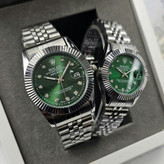 ست زنانه مردانه ساعت مچی ضداب رولکس دیت جاست Rolex Date just