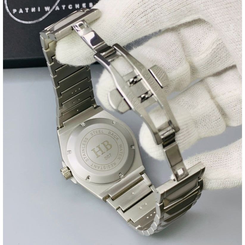 ساعت مچی مردانه بند استیل فقل پروانه ای طرح کرنو هابلوت hublot