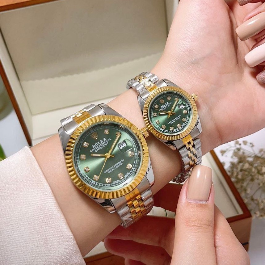 ساعت مچی رولکس دیت جاست ضداب بند استیل توپر Rolex
