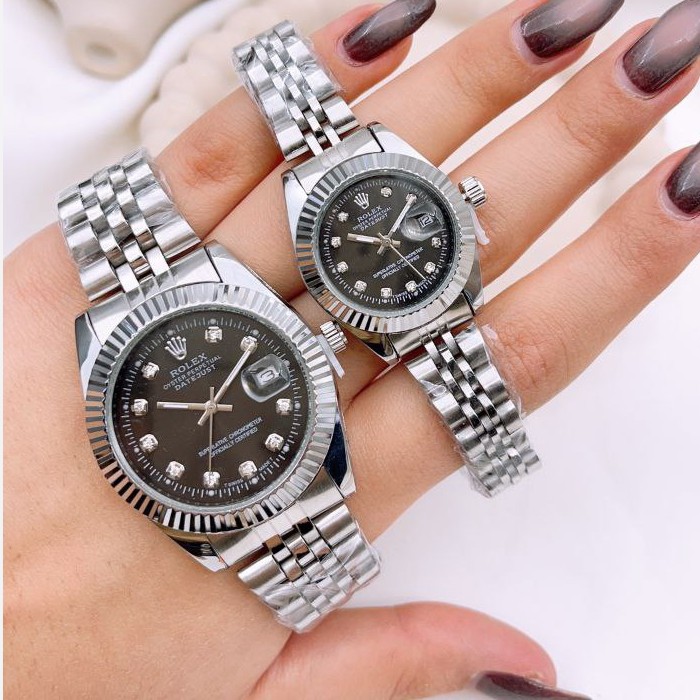ست زنانه مردانه ساعت مچی رولکس دیت جاست Rolex Date just