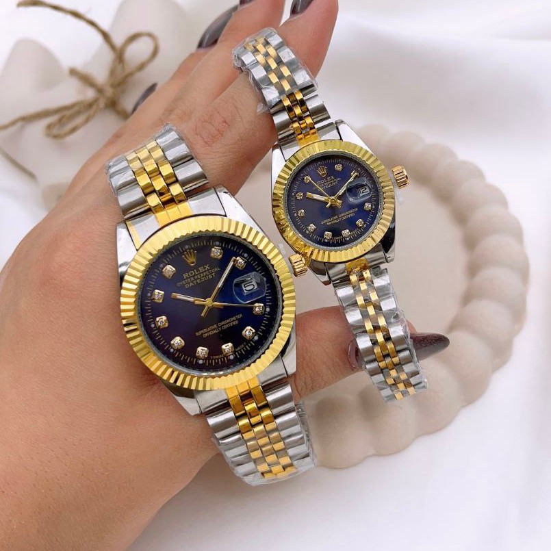 ست زنانه مردانه ساعت مچی رولکس دیت جاست Rolex Date just