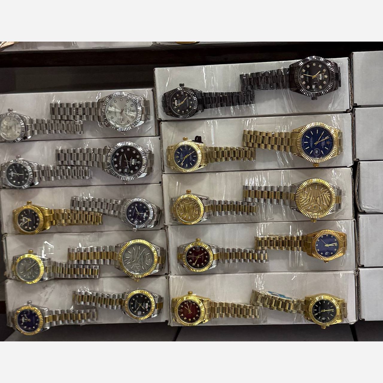 ست زنانه مردانه ساعت مچی رولکس Rolex date just