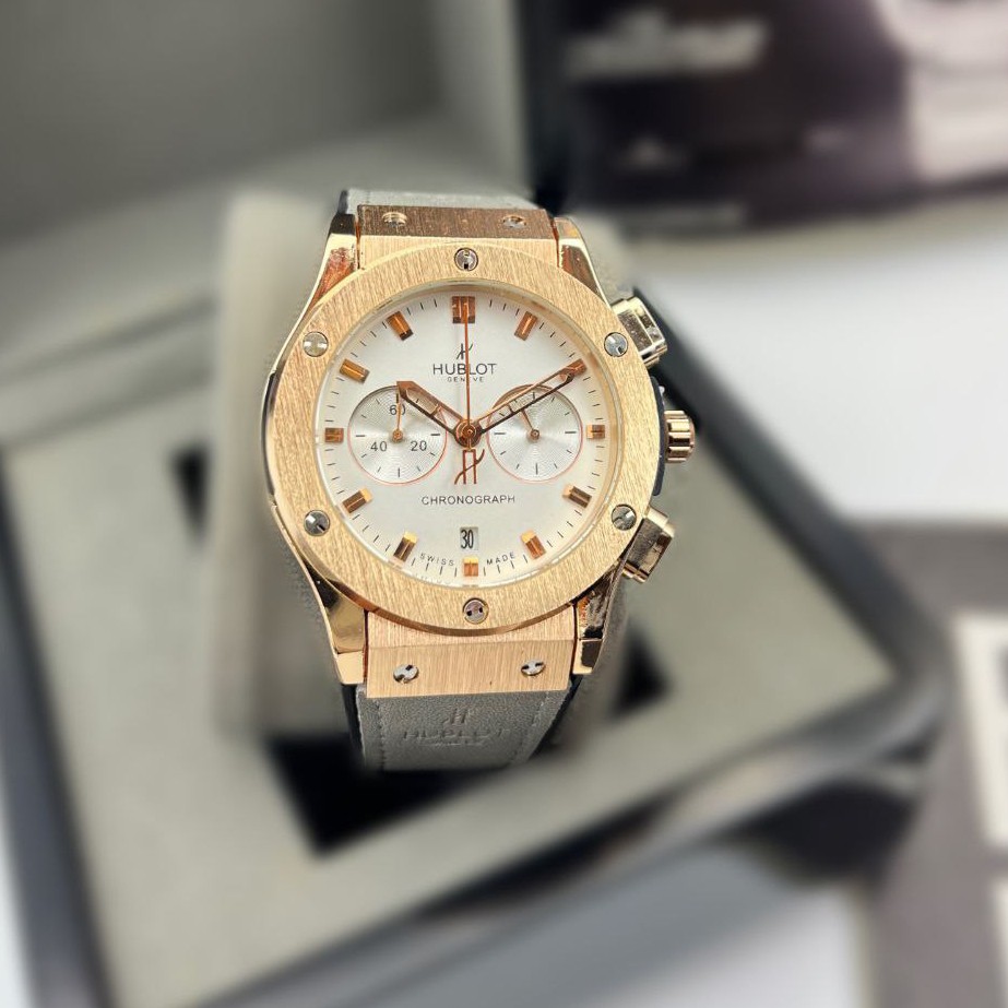 ساعت مچی مردانه هابلوت 3 موتور فعال کرنوگراف HUBLOT