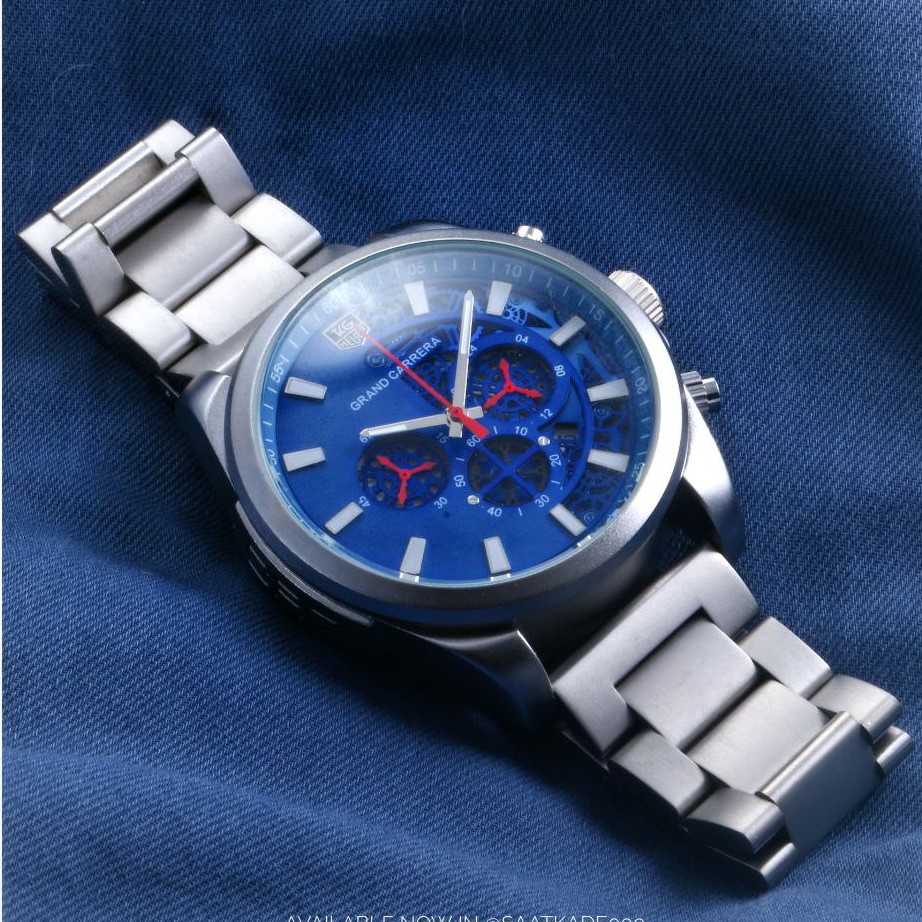 ساعت مچی 3 موتور فعال کرنوگراف تگ هویر Tag Heuer