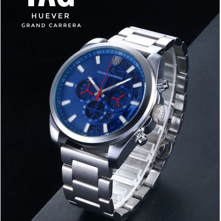 ساعت مچی 3 موتور فعال کرنوگراف تگ هویر Tag Heuer