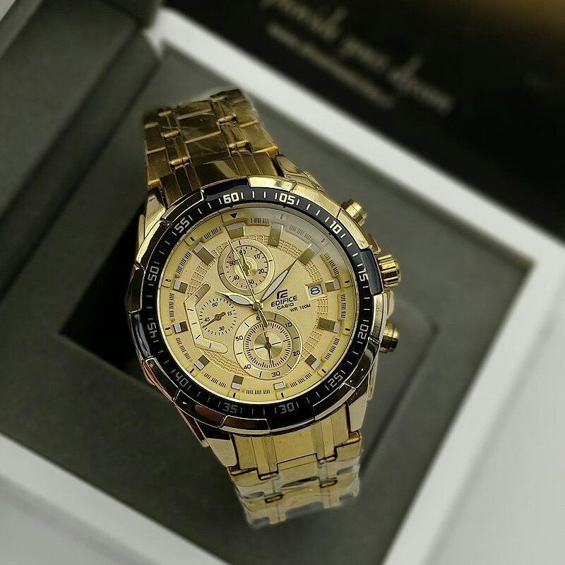 ساعت مچی مردانه سه موتور فعال کرنوگراف کاسیو ادیفایس casio