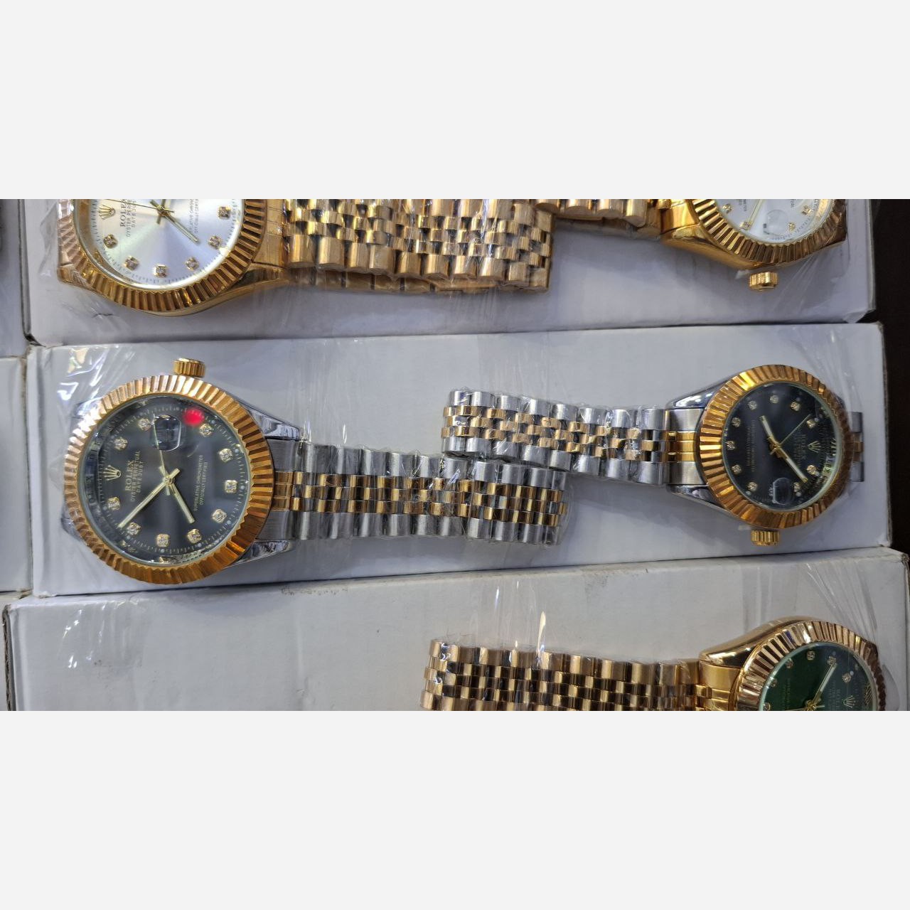 ست زنانه مردانه ساعت مچی رولکس قفل اصلی Rolex