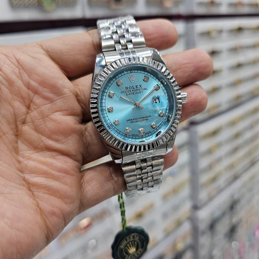 ساعت مچی رولکس دیت جاست ضداب بند استیل توپر Rolex Datejust
