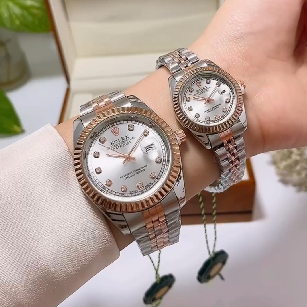ساعت مچی رولکس دیت جاست ضداب بند استیل توپر Rolex Datejust