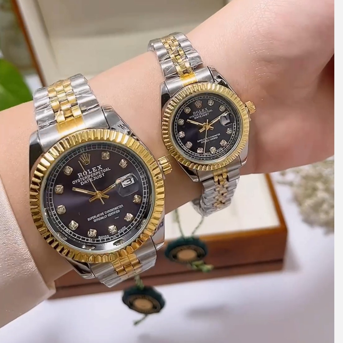 ساعت مچی رولکس دیت جاست ضداب بند استیل توپر Rolex Datejust