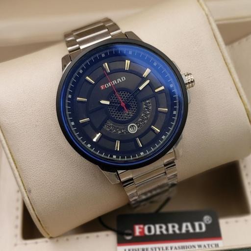ساعت مچی مردانه بند استیل سنگین وزن forrad
