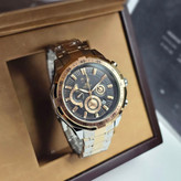 ساعت مچی مردانه سه موتور فعال کرنوگراف کاسیو ادیفایس casio edifice
