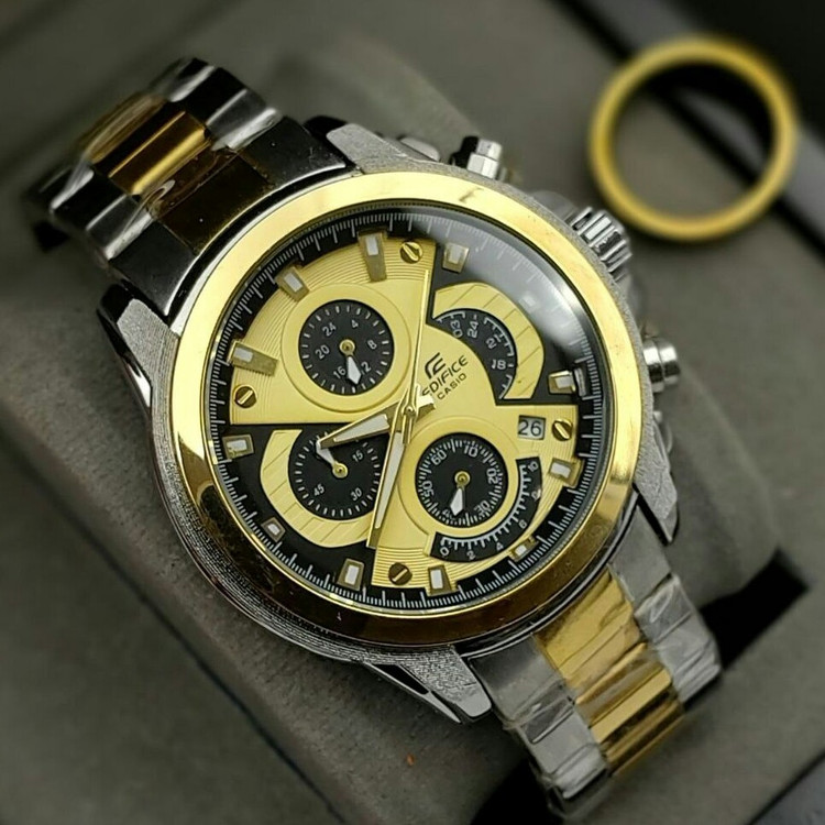 ساعت مچی مردانه سه موتور فعال کرنوگراف کاسیو ادیفایس casio
