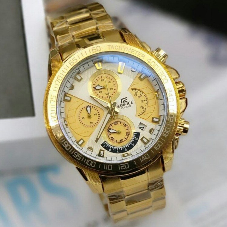 ساعت مچی مردانه سه موتور فعال کرنوگراف کاسیو ادیفایس casio