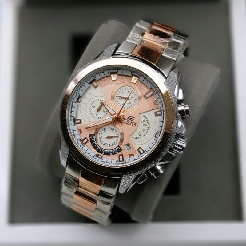 ساعت مچی مردانه سه موتور فعال کرنوگراف کاسیو ادیفایس casio