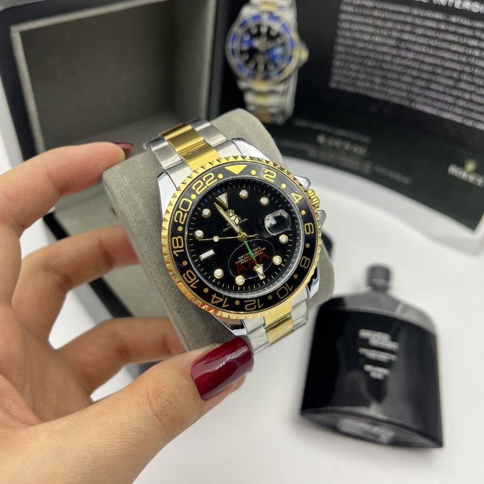 ساعت مچی مردانه شرکتی بند استیل رولکس سابمارینر ROLEX