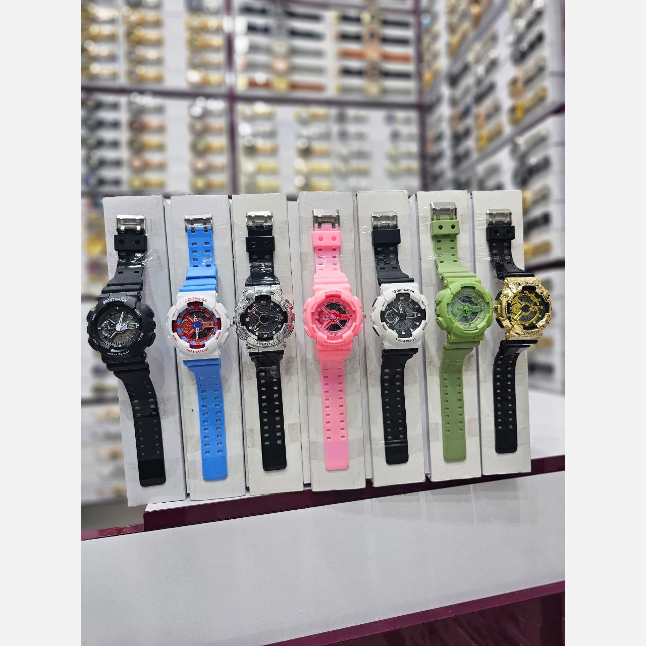ساعت مچی دخترانه و پسرانه دوزمانه اسپرت Sport watch