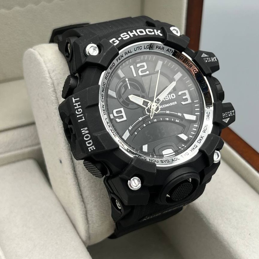 ساعت مچی مردانه دو زمانه کاسیو جی شاک Casio