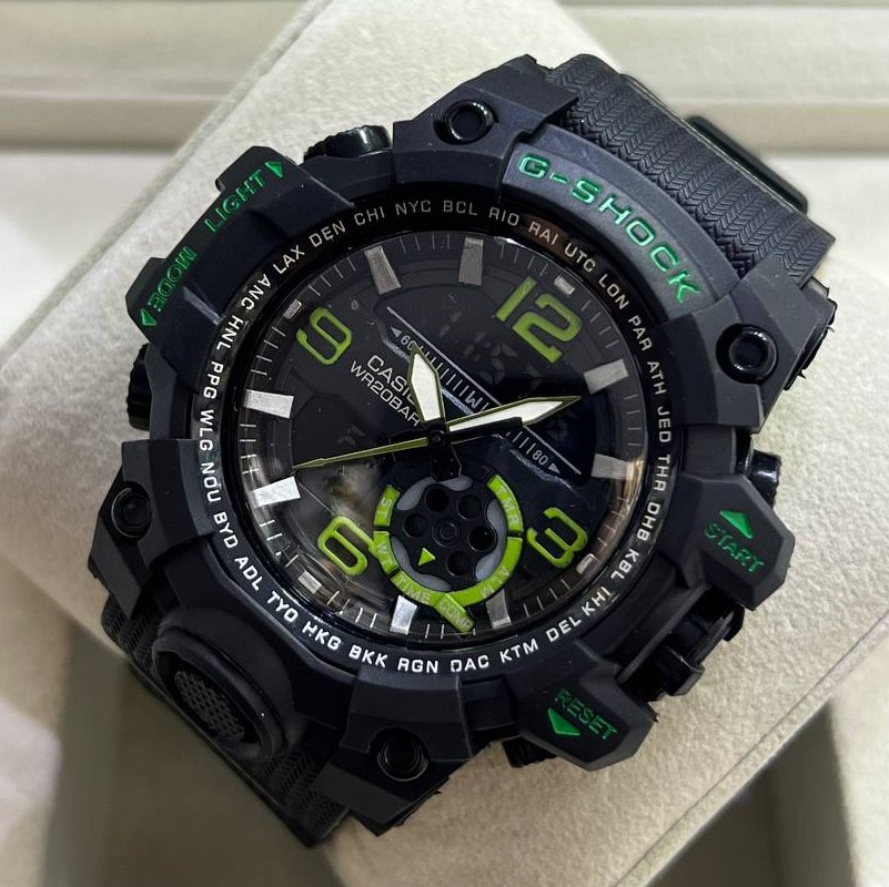 ساعت مچی مردانه دو زمانه کاسیو جی شاک Casio
