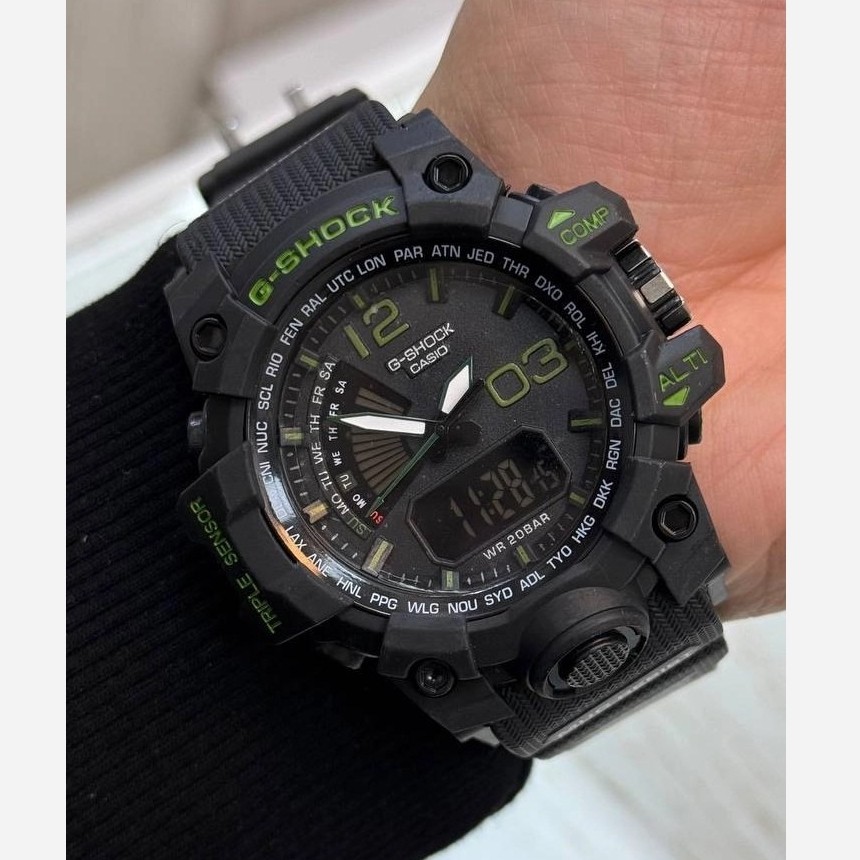 ساعت مچی مردانه دو زمانه کاسیو جی شاک Casio