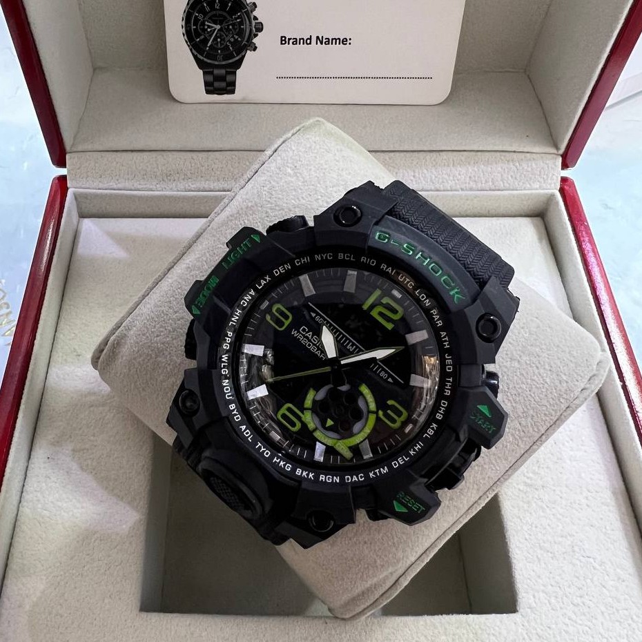 ساعت مچی مردانه دو زمانه کاسیو جی شاک Casio