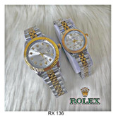 ساعت مچی بنداستیل ضداب رولکس دیت جاست Rolex date just