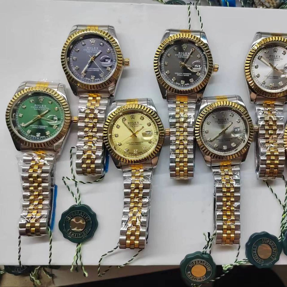 ساعت مچی بنداستیل ضداب رولکس دیت جاست Rolex date just