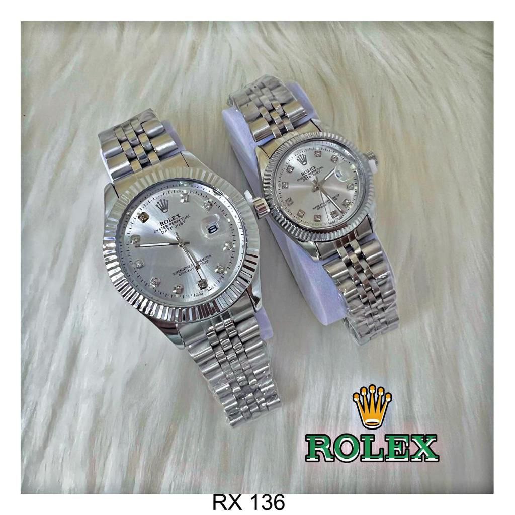 ساعت مچی بنداستیل ضداب رولکس دیت جاست Rolex date just