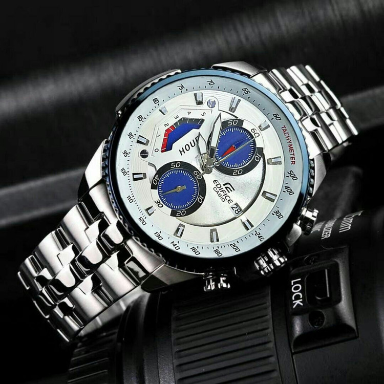 ساعت مچی مردانه 3 موتوره کرنوگرف کاسیو ادیفایس Casio Edifaice