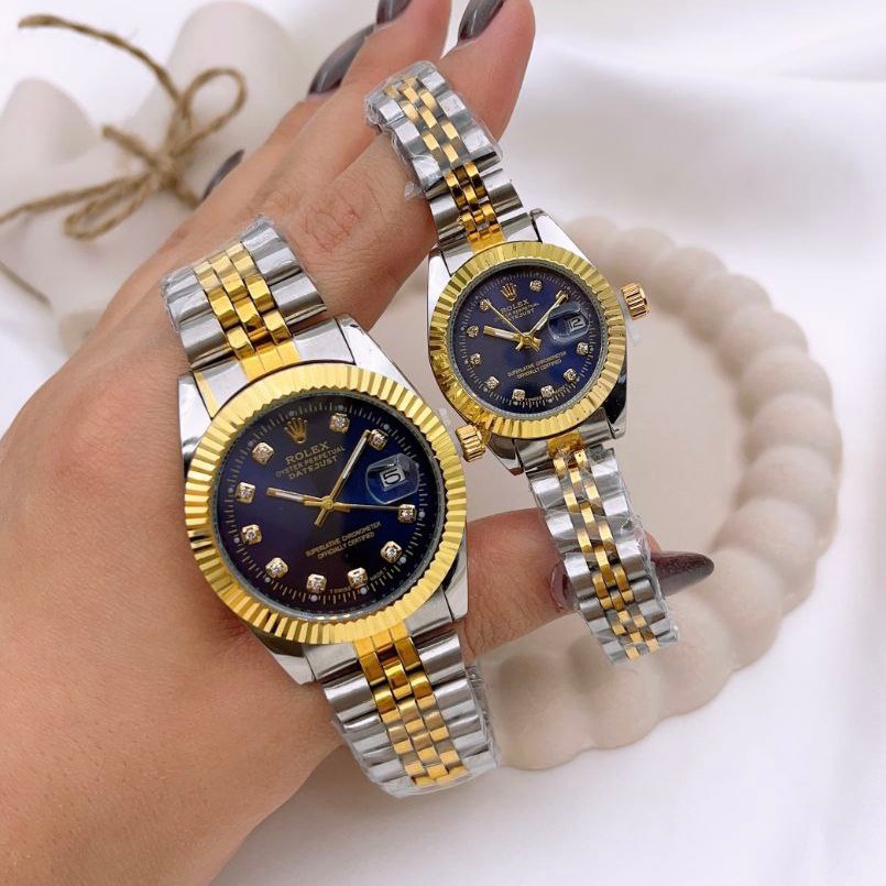 ست و تک زنانه مردانه ساعت مچی رولکس ROLEX DATEJUST