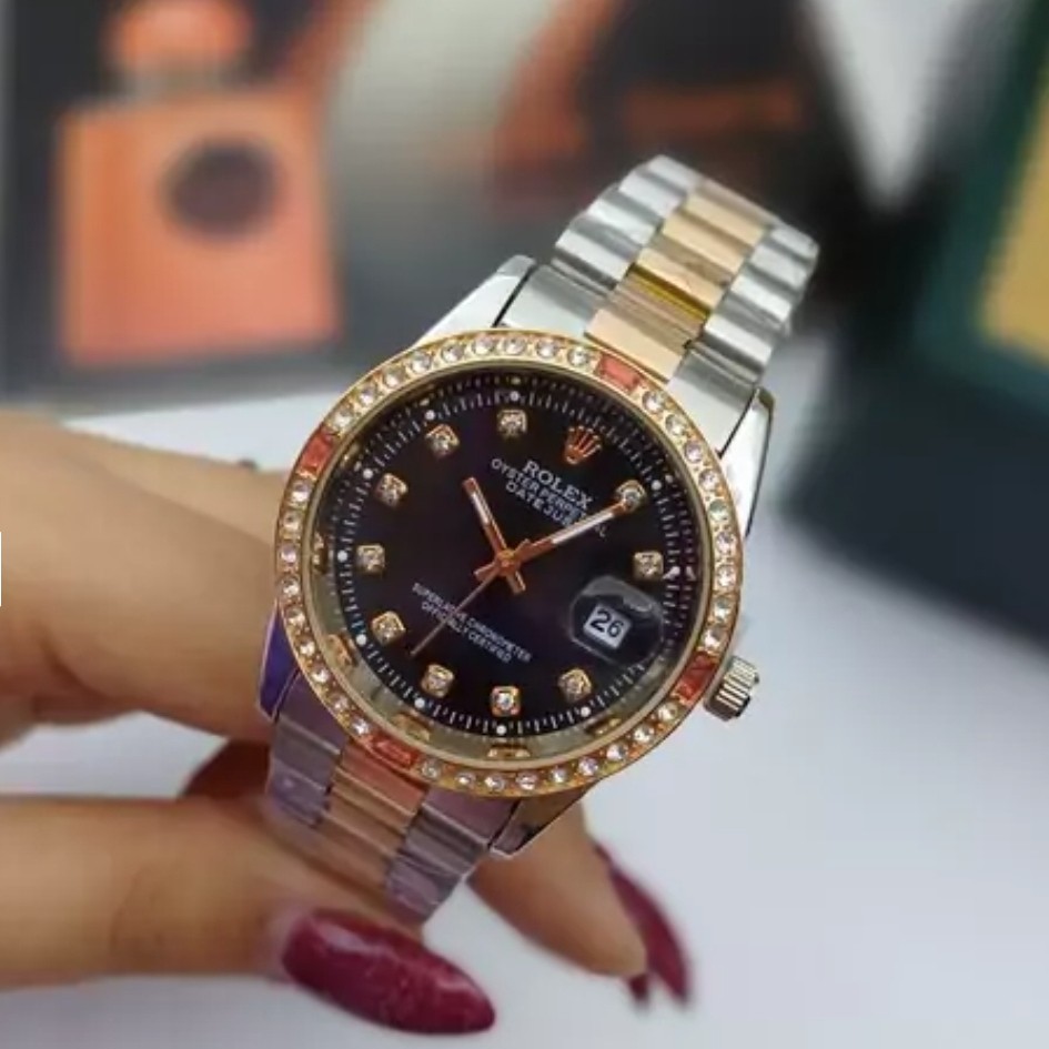 ساعت مچی رولکس قفل اصلی کهربایی  ROLEX
