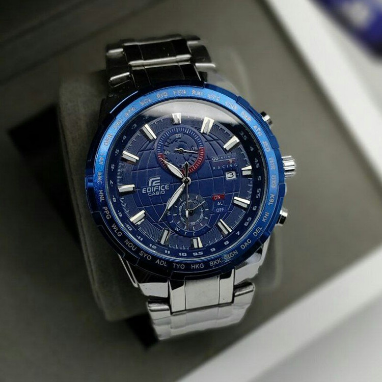 ساعت مچی مردانه 3 موتور فعال کرنوگراف کاسیو ادیفایس casio