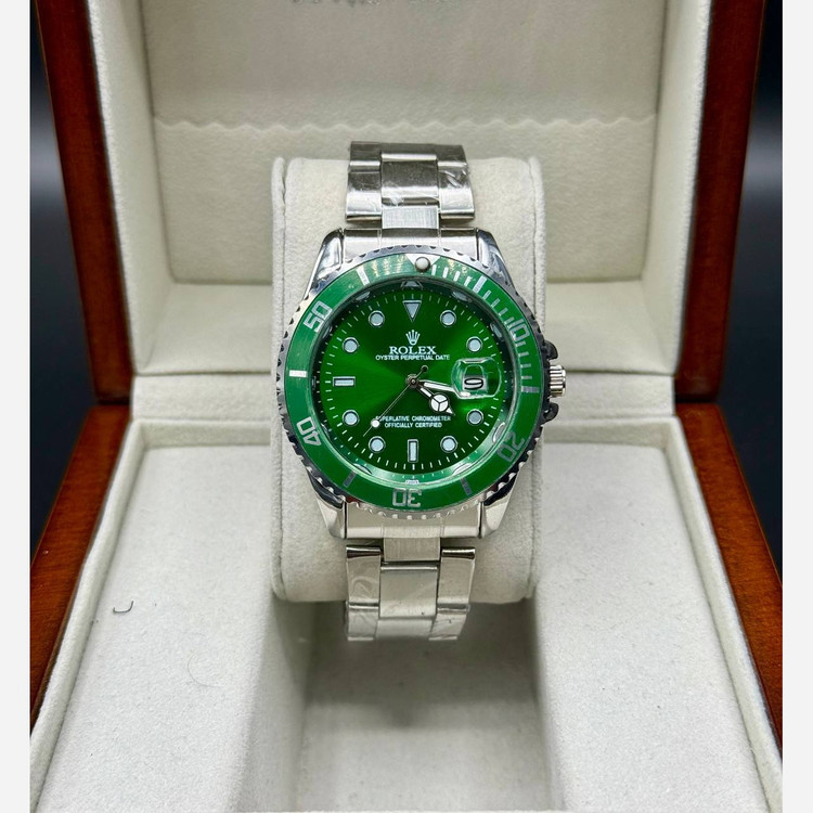 ساعت مچی مردانه بند استیل زه چرخان رولکس Rolex Submariner