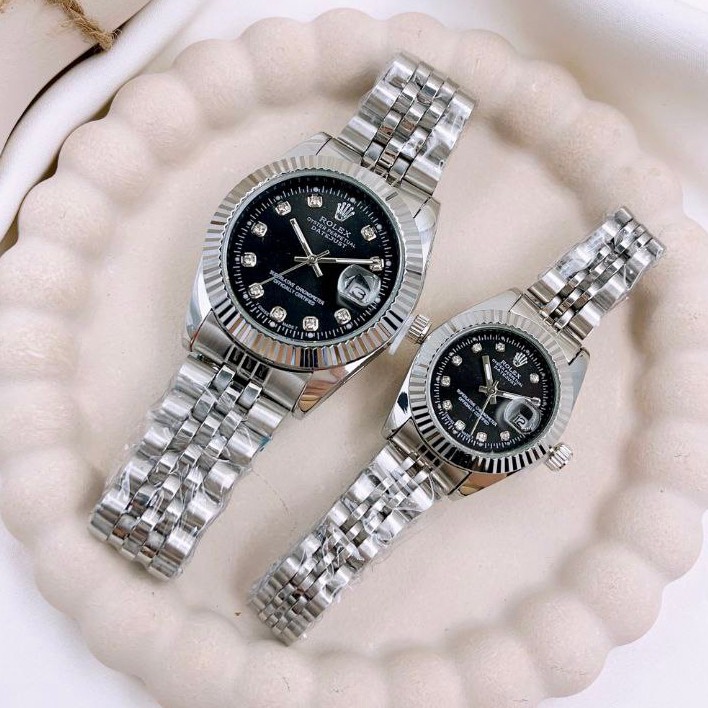 ساعت مچی زنانه مردانه رولکس طرح کرنو Rolex Date just