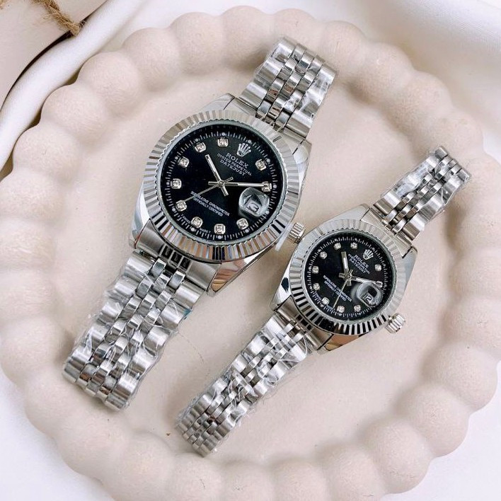 ساعت مچی زنانه مردانه رولکس طرح کرنو Rolex Date just