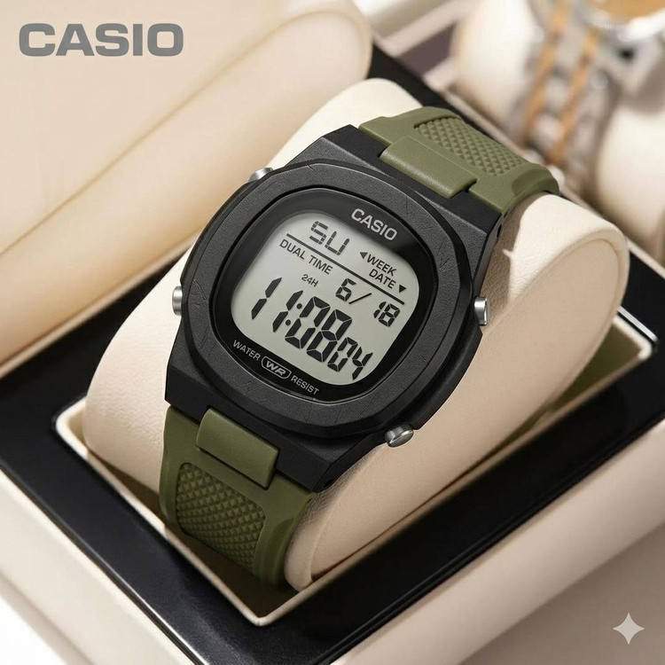 ساعت مچی دیجیتالی بند پیو کیفیت قوی کاسیو Casio