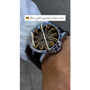 ساعت مچی مردانه اورجینال سه بعدی شوالیه بند چرم رنگ ثابت و ضدآب نولا