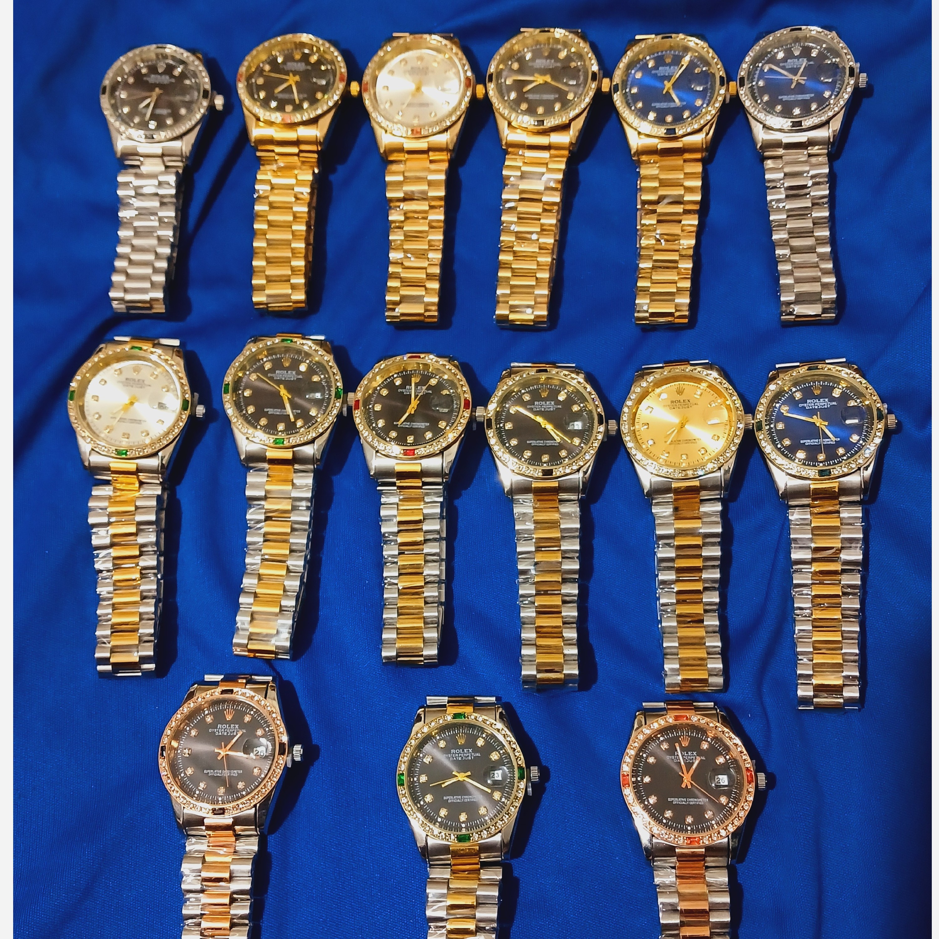 ساعت مچی رولکس قفل اصلی بند استیل توپر قاب یاقوتی Rolex