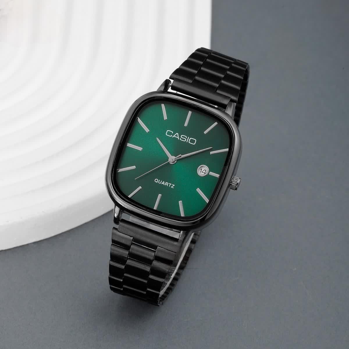 ساعت مچی مردانه کلاسیک بند استیل کاسیو اولدمانی Casio