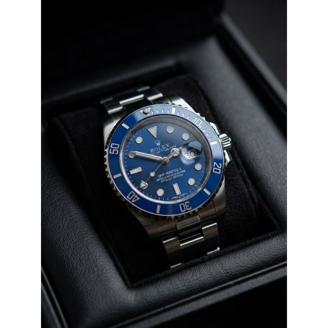 ساعت مچی مردانه بند استیل رنگ ثابت و ضداب رولکس سابمارین کیفیت مستر Rolex