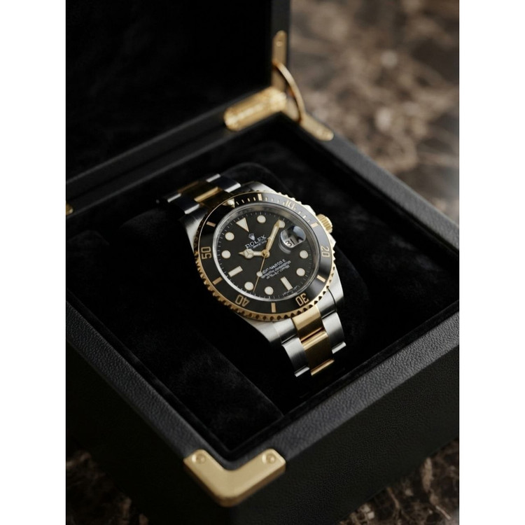 ساعت مچی مردانه بند استیل رنگ ثابت و ضداب رولکس سابمارین کیفیت مستر Rolex