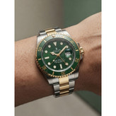 ساعت مچی مردانه بند استیل رنگ ثابت و ضداب رولکس سابمارین کیفیت مستر Rolex
