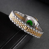 ساعت مچی ست زنانه مردانه موتور ژاپن بند استیل رنگ ثابت و ضدآب رولکس دیت جاست Rolex