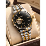 ساعت مچی مردانه اتوماتیک بند استیل رنگ ثابت سیکو پرسیج Seiko 5