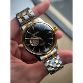 ساعت مچی مردانه اتوماتیک بند استیل رنگ ثابت سیکو پرسیج Seiko 5