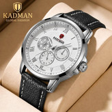 ساعت مچی مردانه اورجینال سه موتور فعال فول تایم رنگ ثابت کیدمن Kademan
